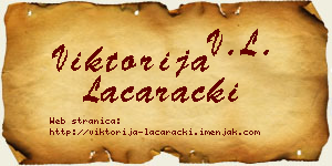 Viktorija Laćarački vizit kartica